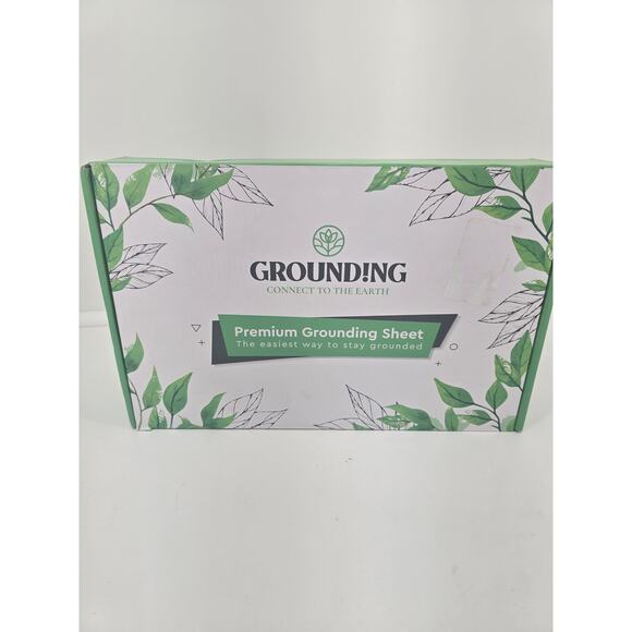 Grounding Premium Fitted Sheet 60x80 with Cord and Guide New - Picture 1 of 4